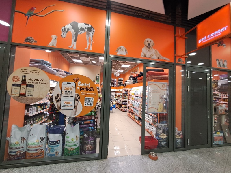 PetCenter Bratislava OC Retro