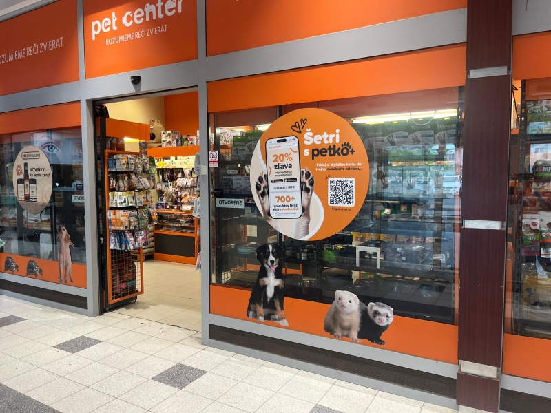 PetCenter Zlaté Moravce Tesco